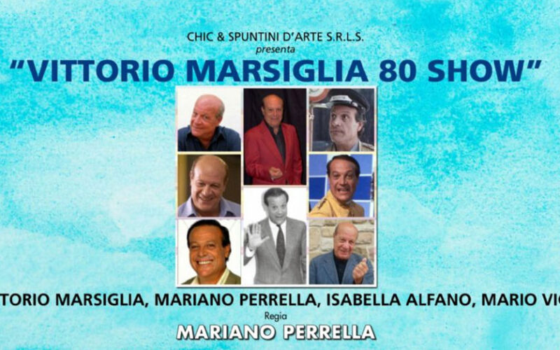 EVENTI – A Fontana Liri uno spettacolo tutto da vivere “Vittorio Marsiglia 80 Show”