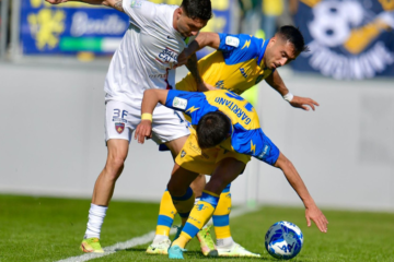 SPORT/CALCIO – Serie B: Sui titoli di coda un gol di Brescianini gela lo Stirpe, Frosinone – Cosenza 0-1. Il tabellino