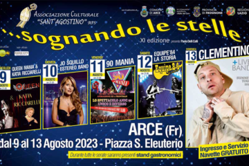 ARCE – “Sognando le stelle…”. Iniziano i grandi concerti dell’Associazione Sant’Agostino