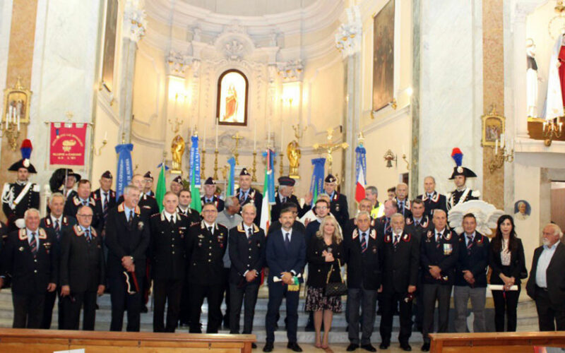 ROCCASECCA – Celebrato il Centenario dell’Associazione Nazionale Carabinieri della sezione di Roccasecca