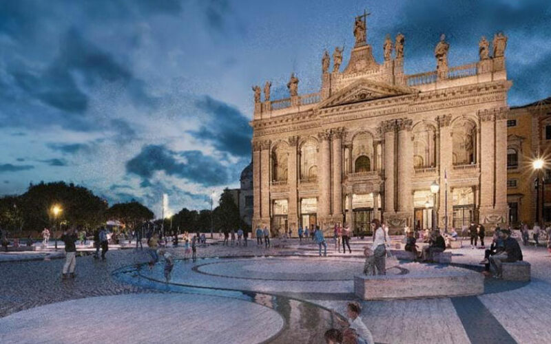 ROMA – Il nuovo volto di piazza San Giovanni. I lavori partiranno a marzo 2024