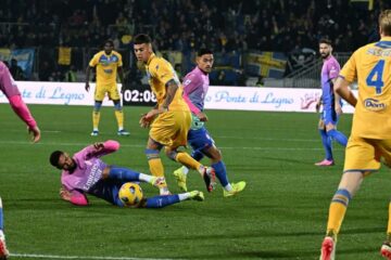 SPORT/CALCIO – Serie A: Il Frosinone sfiora il colpaccio allo Stirpe, Frosinone – Milan 2-3. Il tabellino