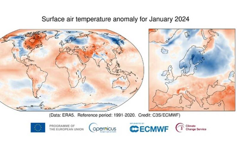 AMBIENTE – Mai così caldo a gennaio, superato pure il record del 2020