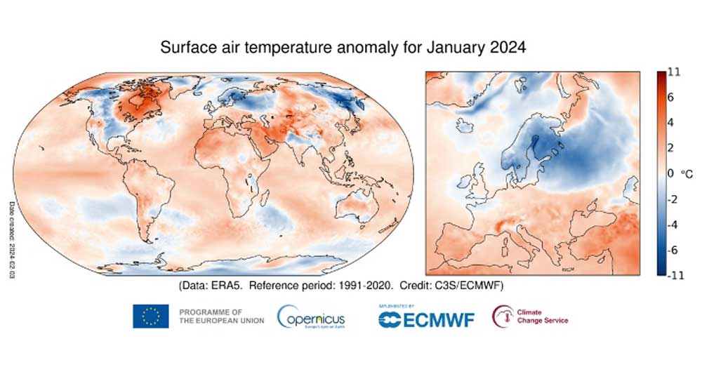 AMBIENTE – Mai così caldo a gennaio, superato pure il record del 2020