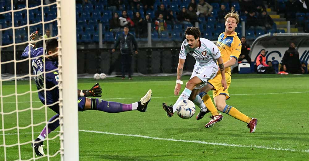 SPORT/CALCIO – Una vittoria importante per la salvezza: Frosinone – Salernitana 3-0. Il tabellino