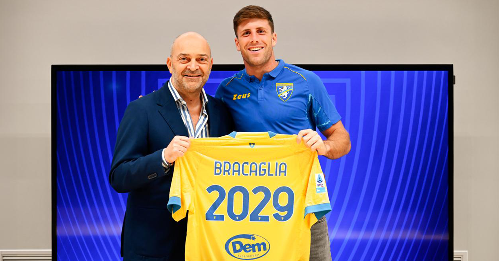 SPORT/CALCIO – Frosinone Calcio: Anche Bracaglia rinnova, contratto fino al 2029