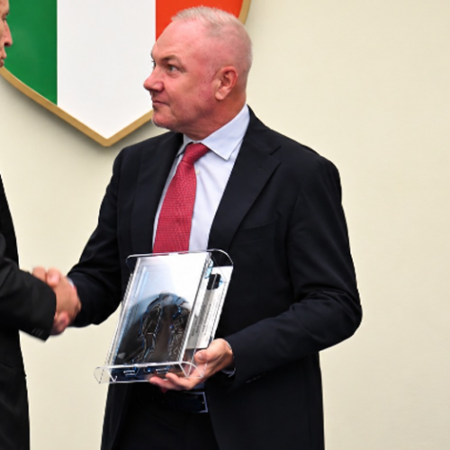 SPORT/CALCIO – Massimiliano Alvini riceve il prestigioso premio “Manlio Scopigno”