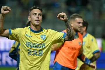 SPORT/CALCIO – Serie A: Frosinone – Sassuolo 4-2, il tabellino