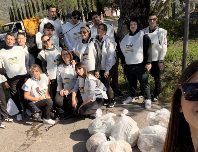 CASSINO – Oltre 40 kg di rifiuti raccolti a Cassino in occasione della tappa di “Insieme a te per l’ambiente” di McDonald’s patrocinata dal Comune
