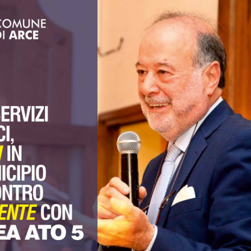 ARCE/POLITICA – “Disservizi idrici in Via Mons A. Marciano Come mai nel post istituzionale non viene citato l’intervento?